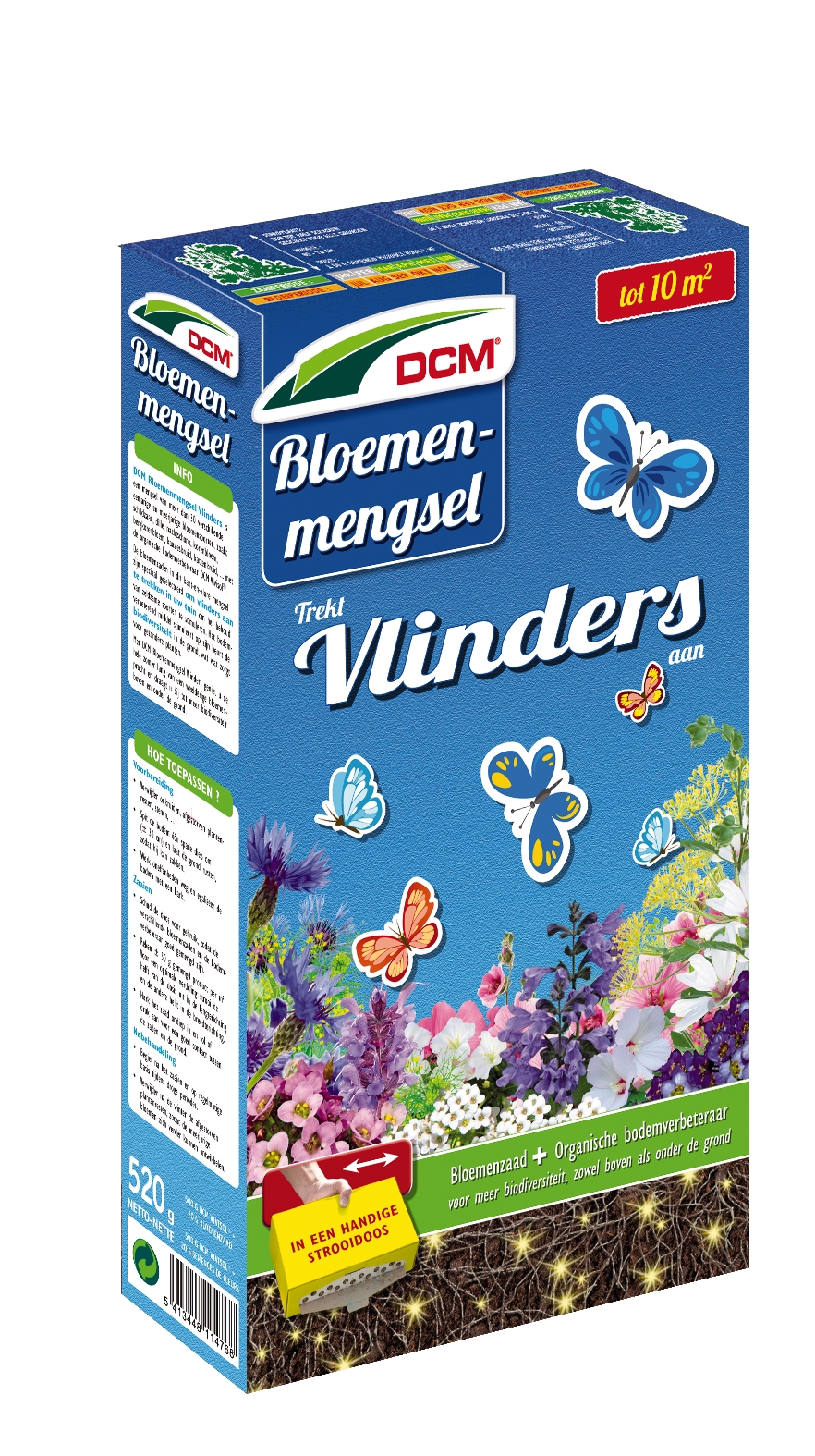 Bloemenmengsel Vlinders